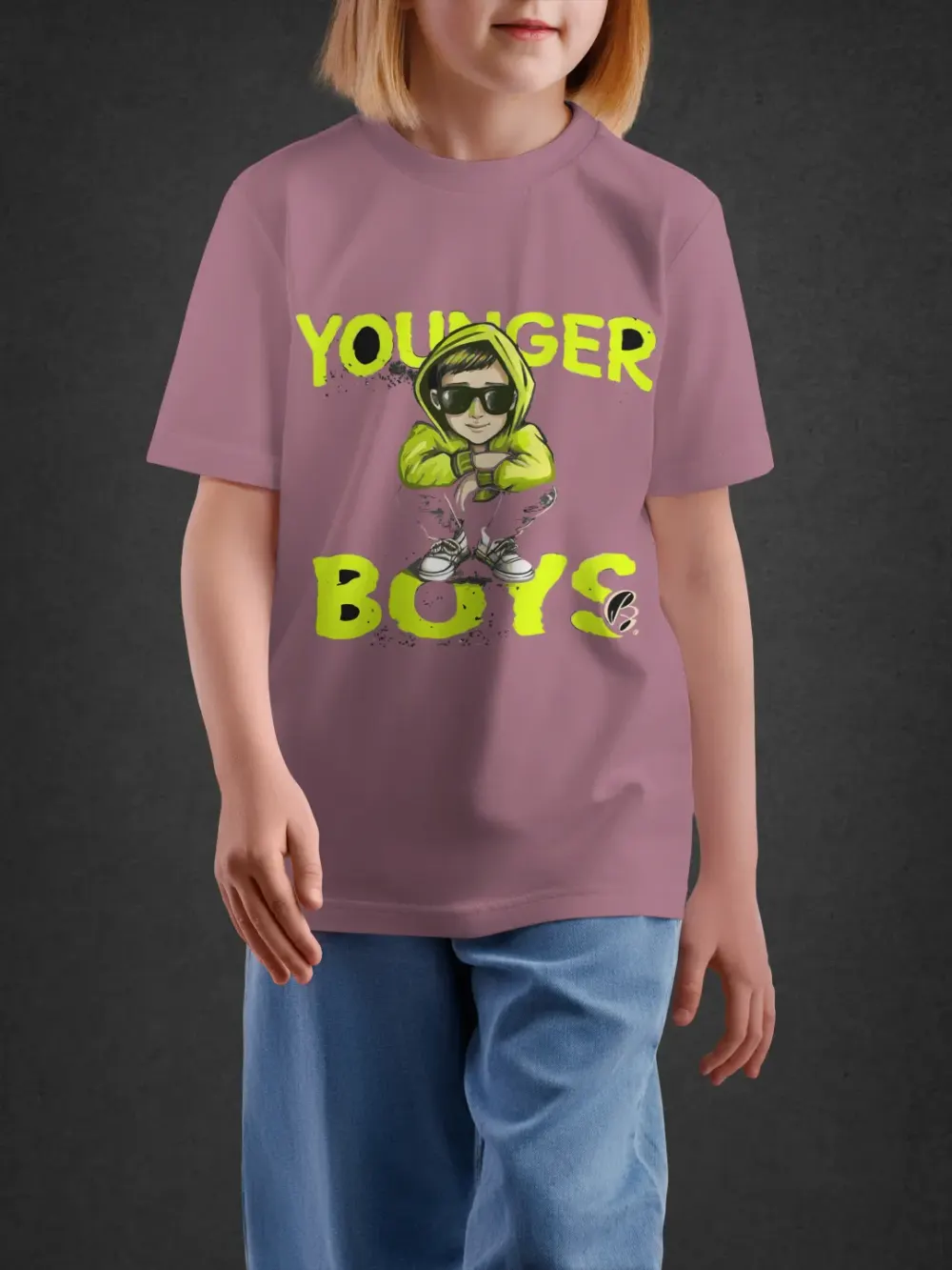 Tshirt for Boys Younger Boys 11-16Y Dynamic Tee in Pink