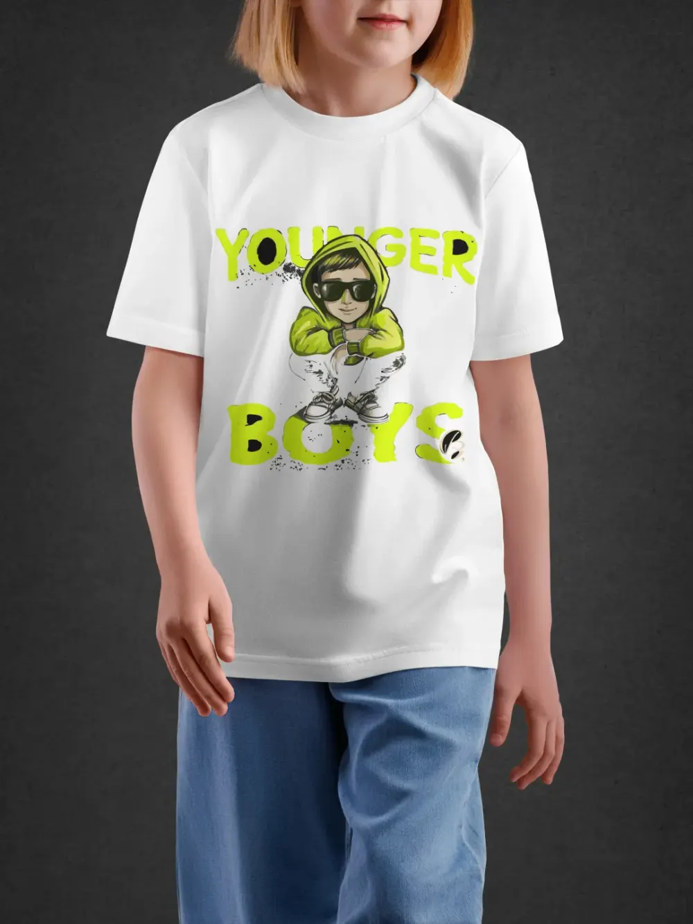 tshirt for boys, Tshirt for Boys Younger Boys 11-16Y Dynamic Tee by LAMBLILY