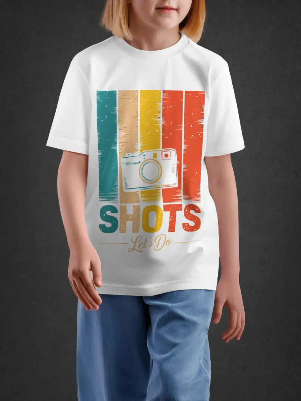 tshirt for kids, Tshirt for Kids Camera Shots 11-16Y Amazing Tee by LAMBLILY