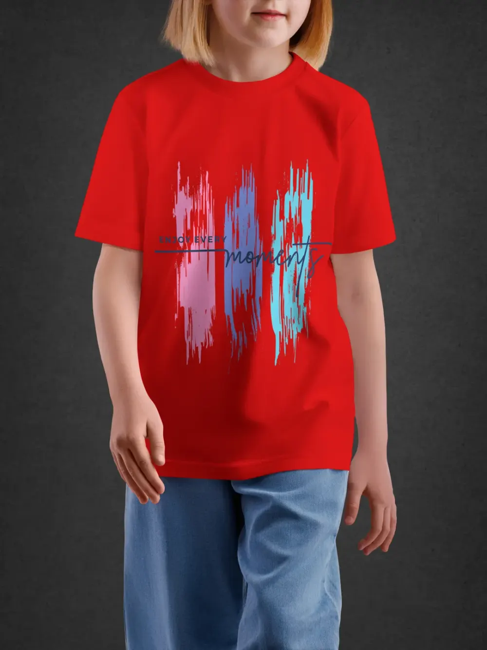 Tshirt for Kids Moments 7-12Y Inspiring Tee in Red