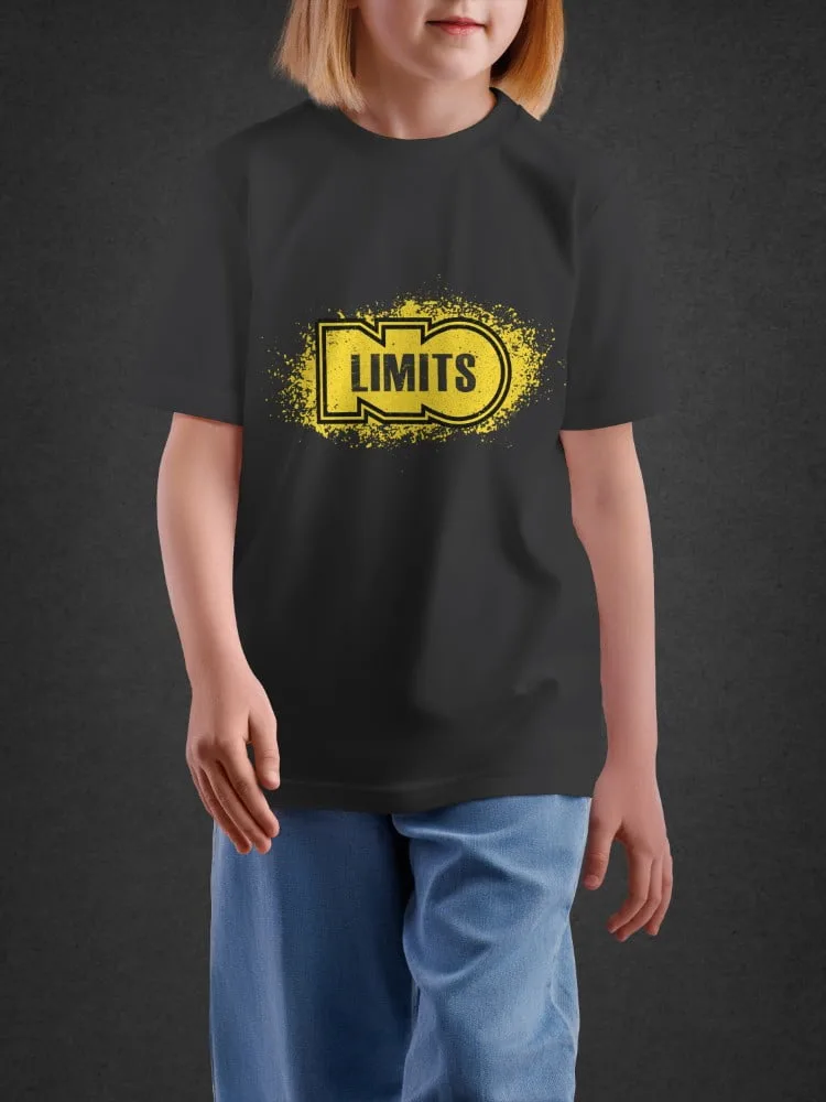 Tshirt For Boys, Tshirt for Boys No Limits 11-16Y Fearless Tee by LAMBLILY