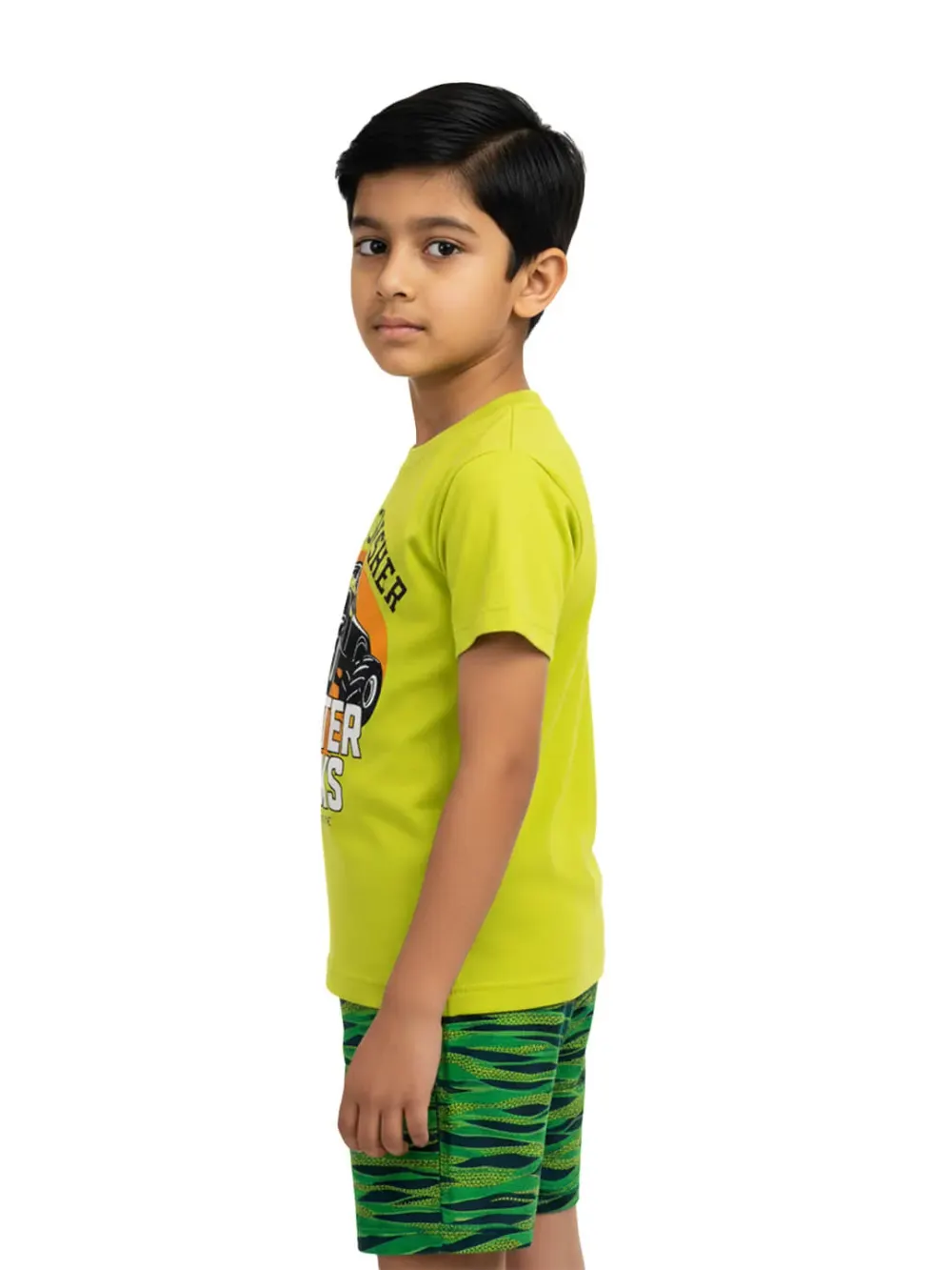Dress sets for boys - Kids Dress Sets – Kids Clothes for Boys – Shorts for Boys | Trucks, full outfit view