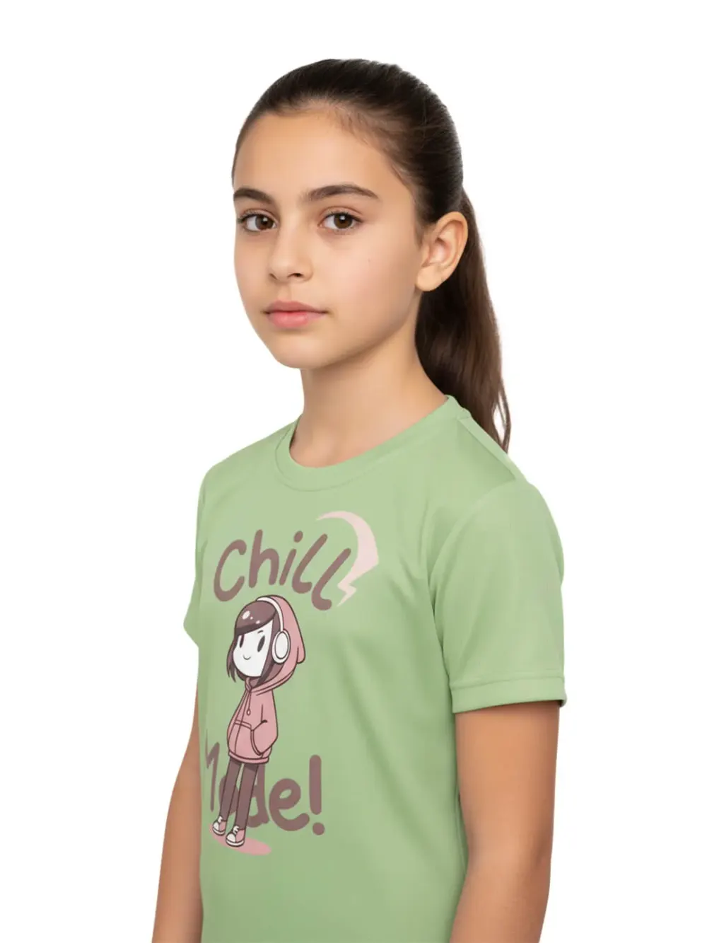Tshirt for Kids Chill Mode 2-6Y Amazing Fun Tee, styled look