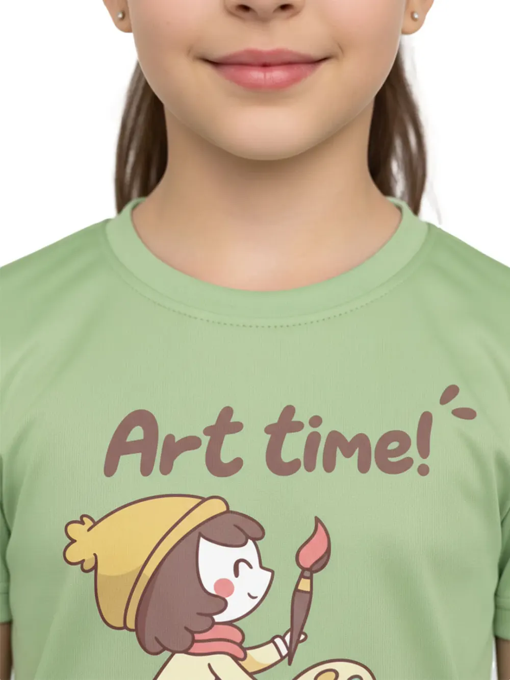 Tshirt for Kids Art Time 2-6Y Amazing Fun Tee, back view