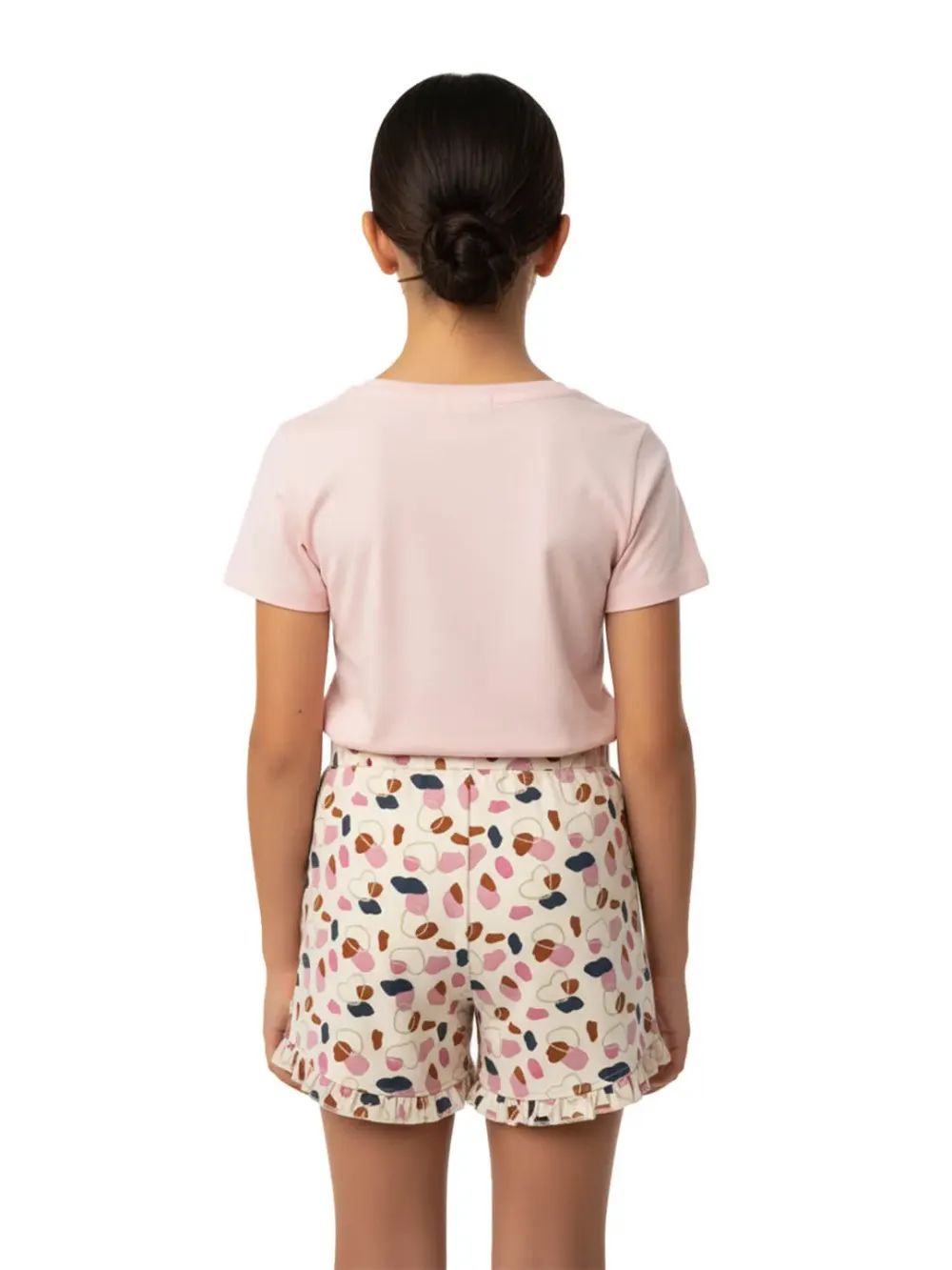 Shorts for girls - Girls Printed Shorts Cute Fun 100% Cotton, styled look