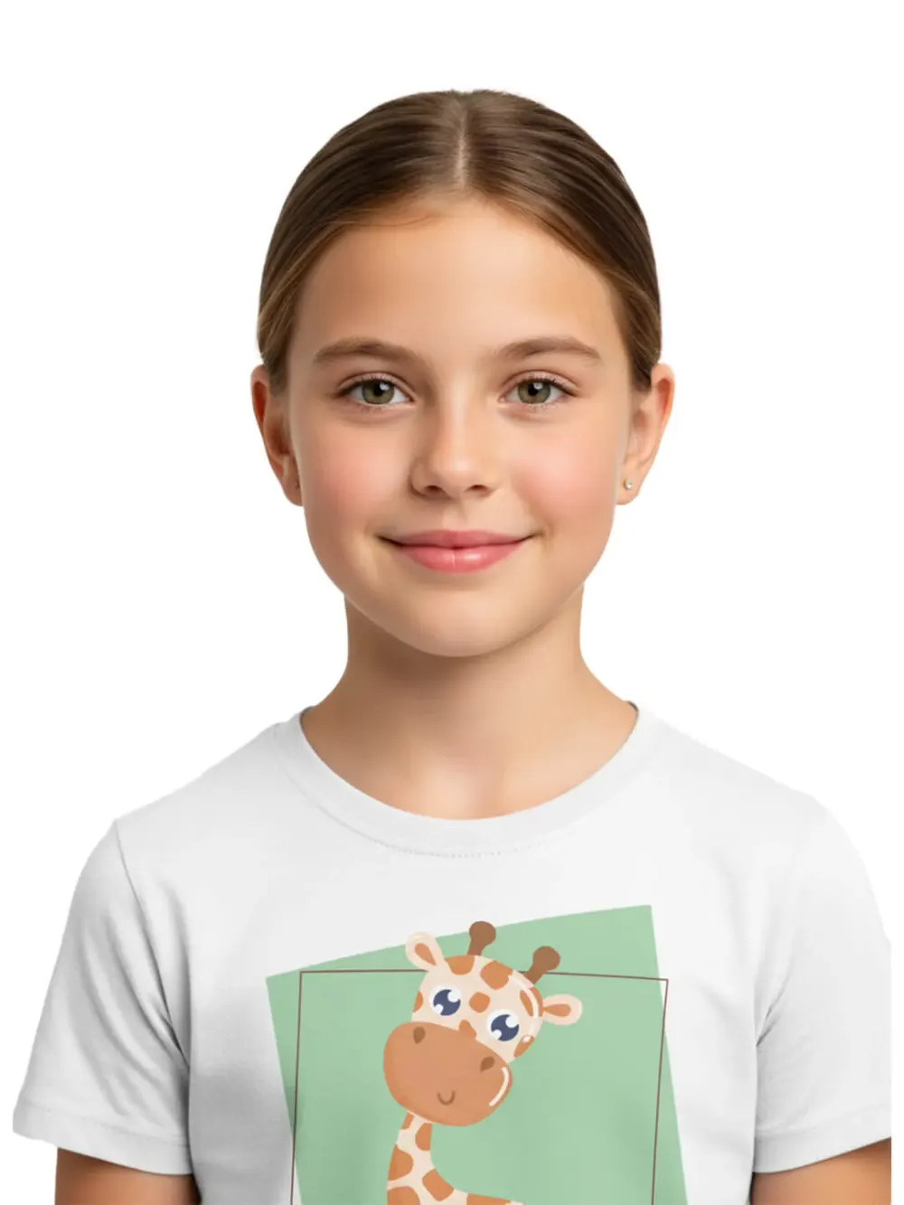 Tshirt for Kids Giraffe 2-6Y Amazing Fun Tee, back view