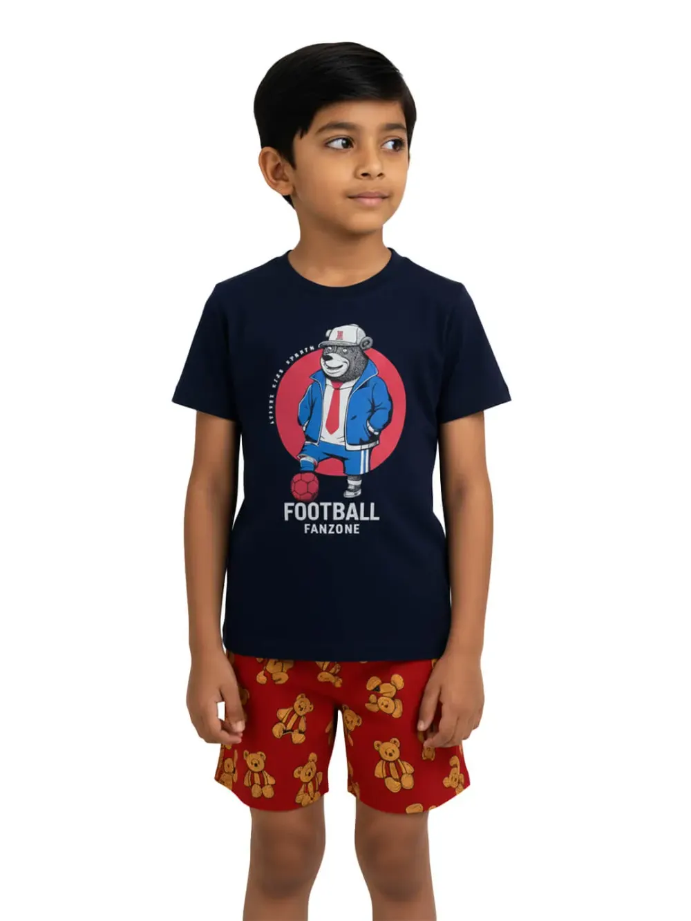 Dress sets for boys - Kids Dress Sets – Kids Clothes for Boys –Shorts for Boys | Football, close-up detail