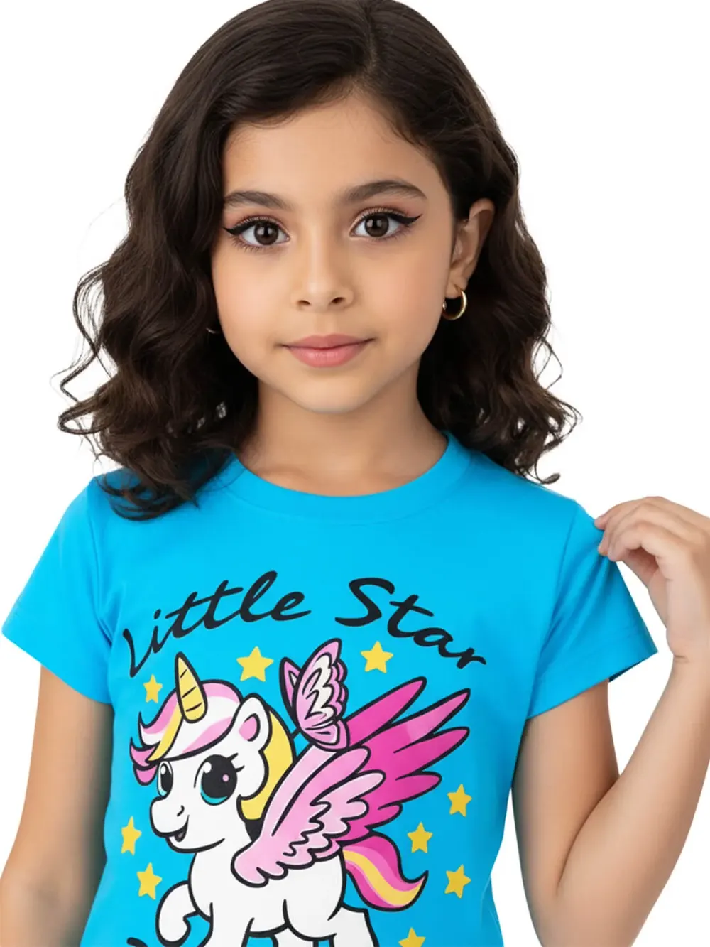 Dress sets for girls - Kids Dress Sets – Kids Clothes for Girls – Shorts for Girls | Unicorn, side view