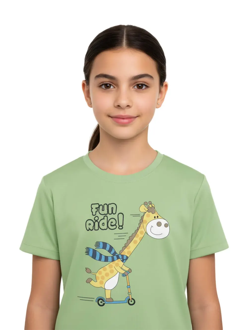 Tshirt for Kids Fun Ride 2-6Y Amazing Fun Tee, fabric detail