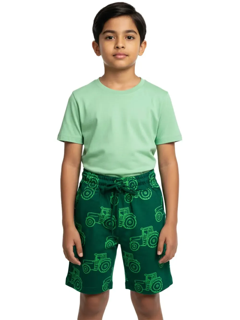 Shorts for kids - Kids Printed Shorts Cute Fun 100% Cotton, styled look