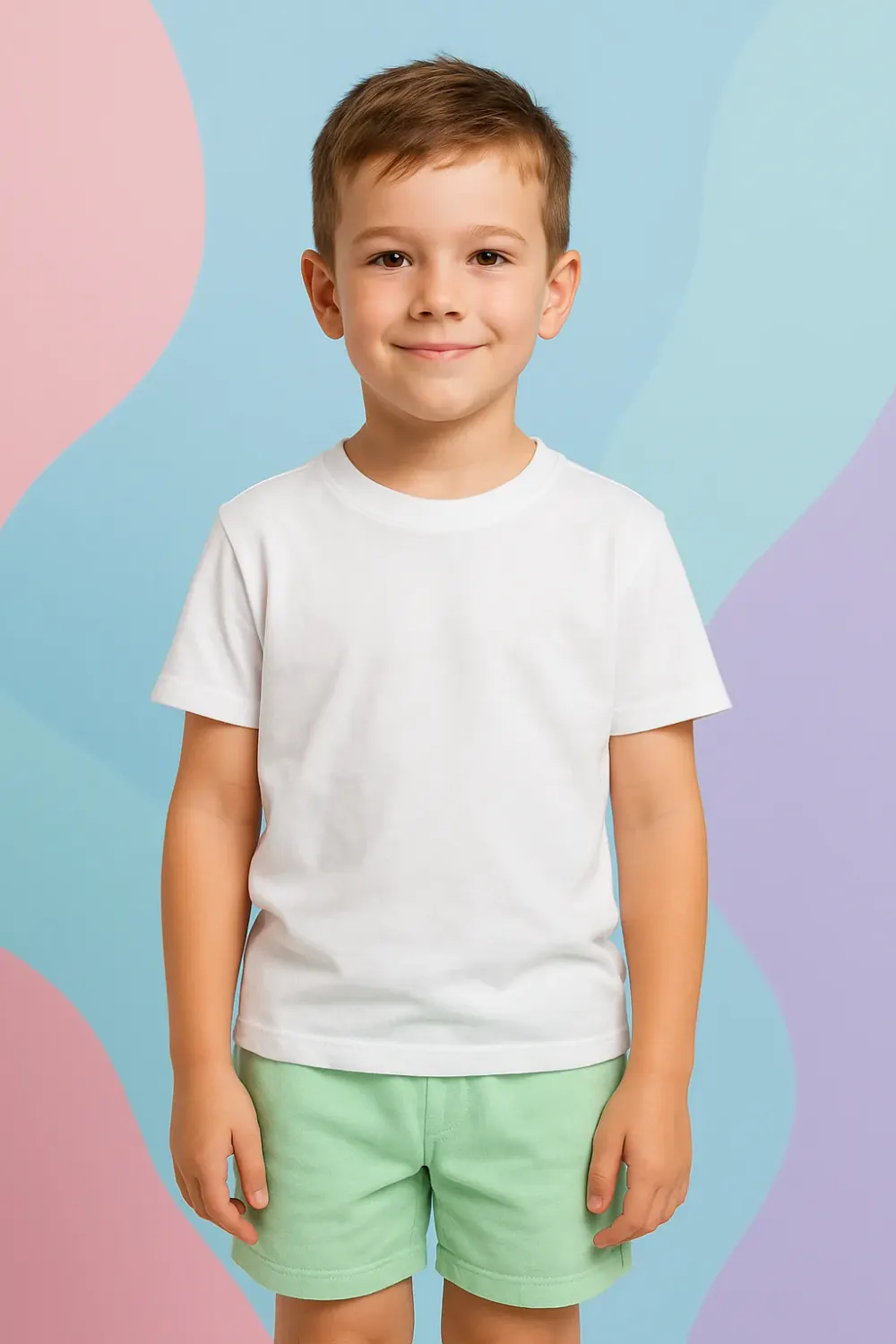Shorts For Girls, Shorts for Kids Boys & Girls (Plain Design) by LAMBLILY