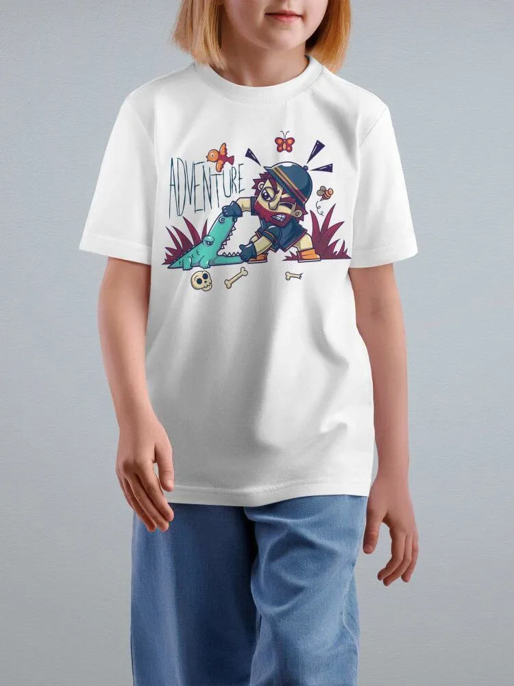 Tshirt For Kids, Tshirt for Kids Fossil Explorer 2-6Y Amazing Fun by LAMBLILY
