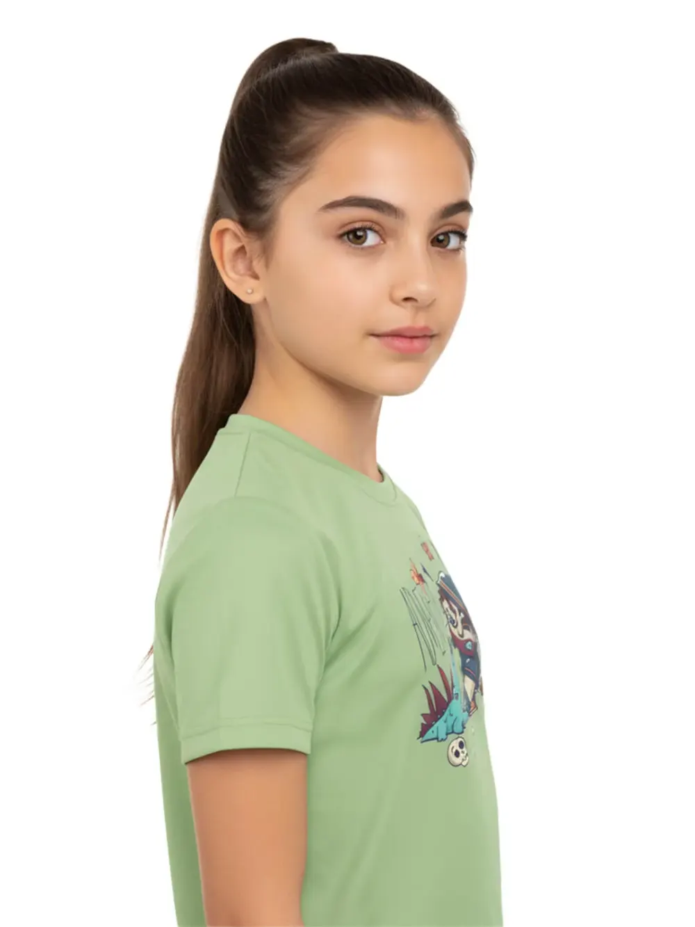 Tshirt for Kids Fossil Explorer 2-6Y Amazing Fun, full outfit view