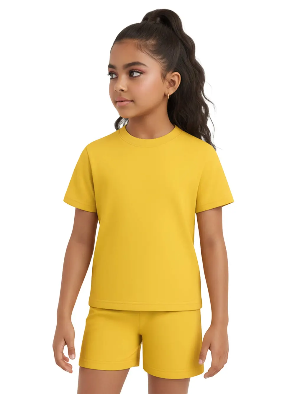 Clothing sets for girls - Clothing Sets for Kids Boys & Girls (Plain Design), close-up detail