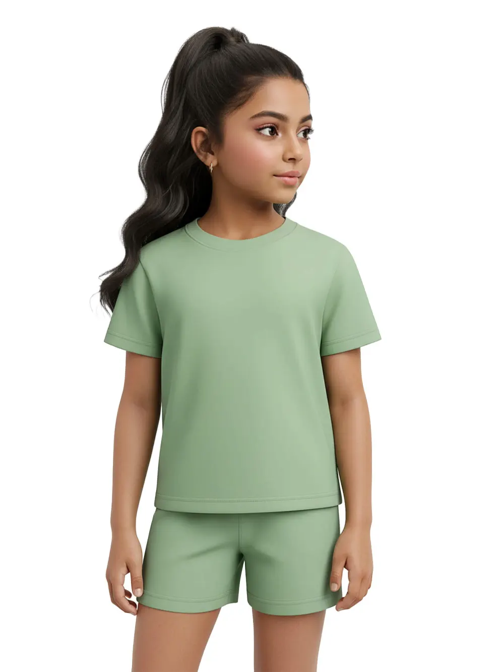 Clothing sets for girls - Clothing Sets for Kids Boys & Girls (Plain Design), fabric detail