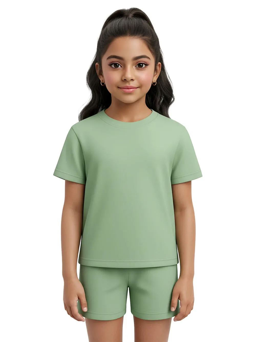 Clothing sets for girls - Clothing Sets for Kids Boys & Girls (Plain Design), close-up detail