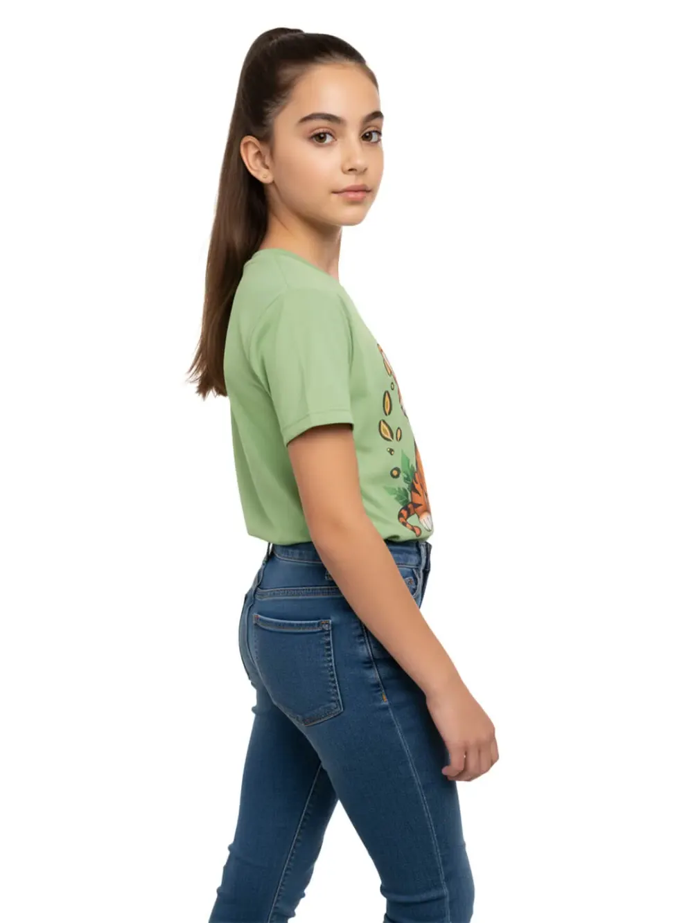 Tshirt for Kids Tiger Cub 2-6Y Amazing Fun Tee, styled look