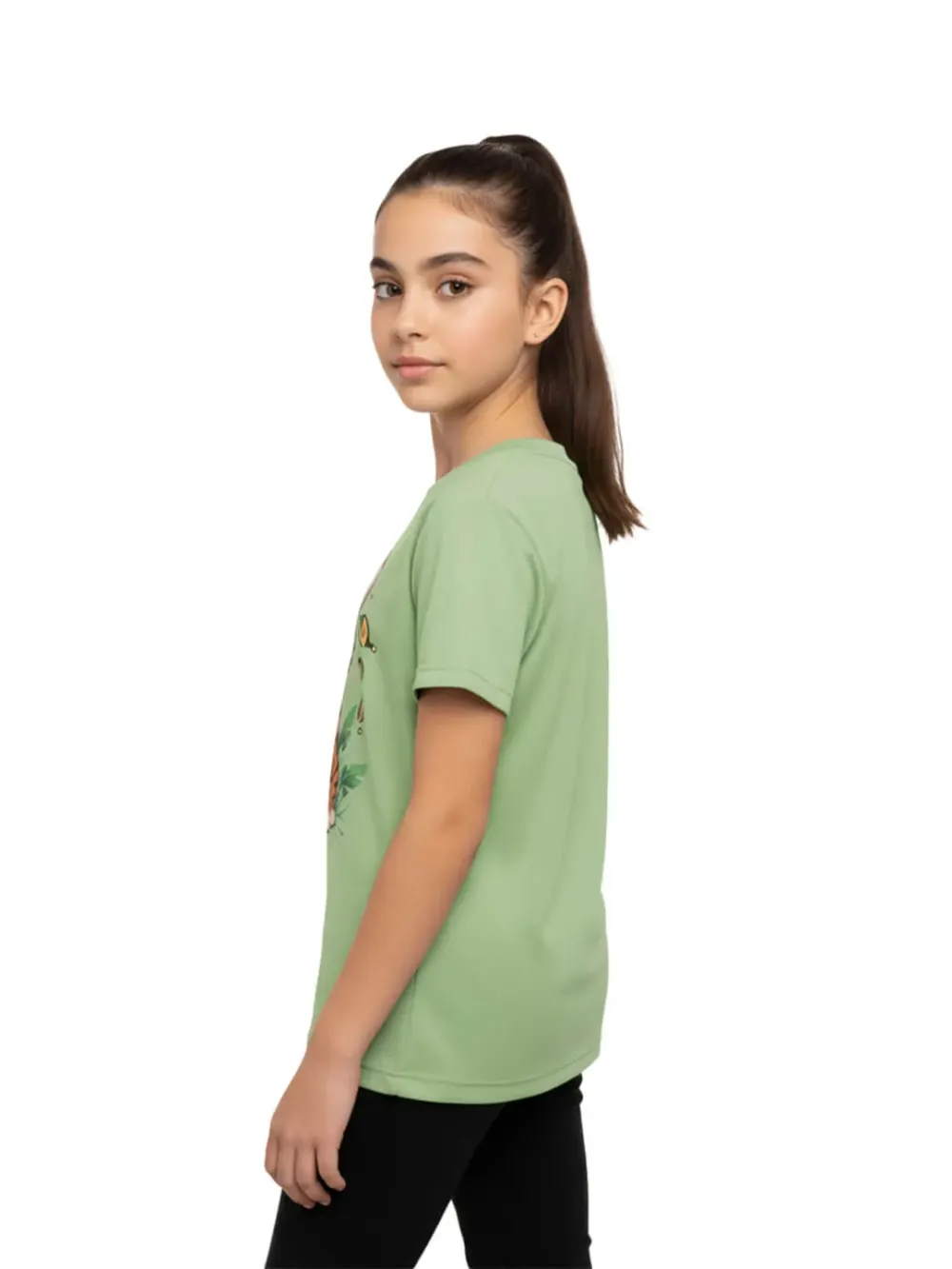 Tshirt for Kids Tiger Cub 2-6Y Amazing Fun Tee, full outfit view