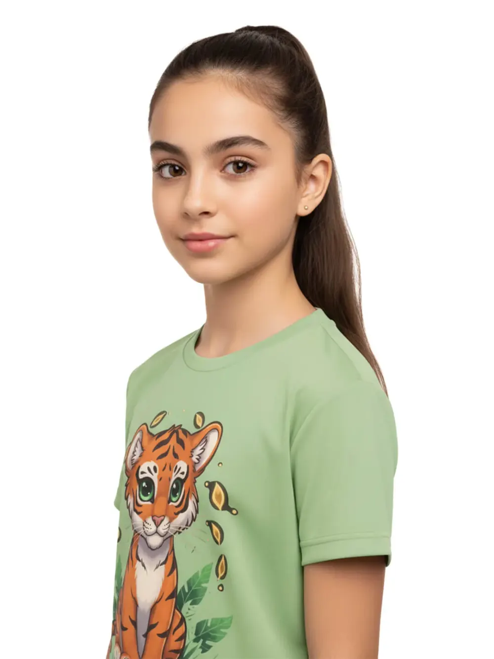 Tshirt for Kids Tiger Cub 2-6Y Amazing Fun Tee, styled look