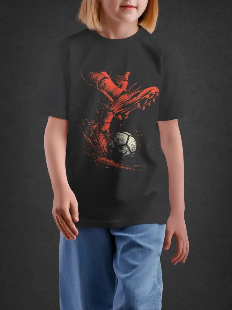 Tshirt For Boys, Tshirt for Boys Soccer Kick 11-16Y Fun Tee by LAMBLILY