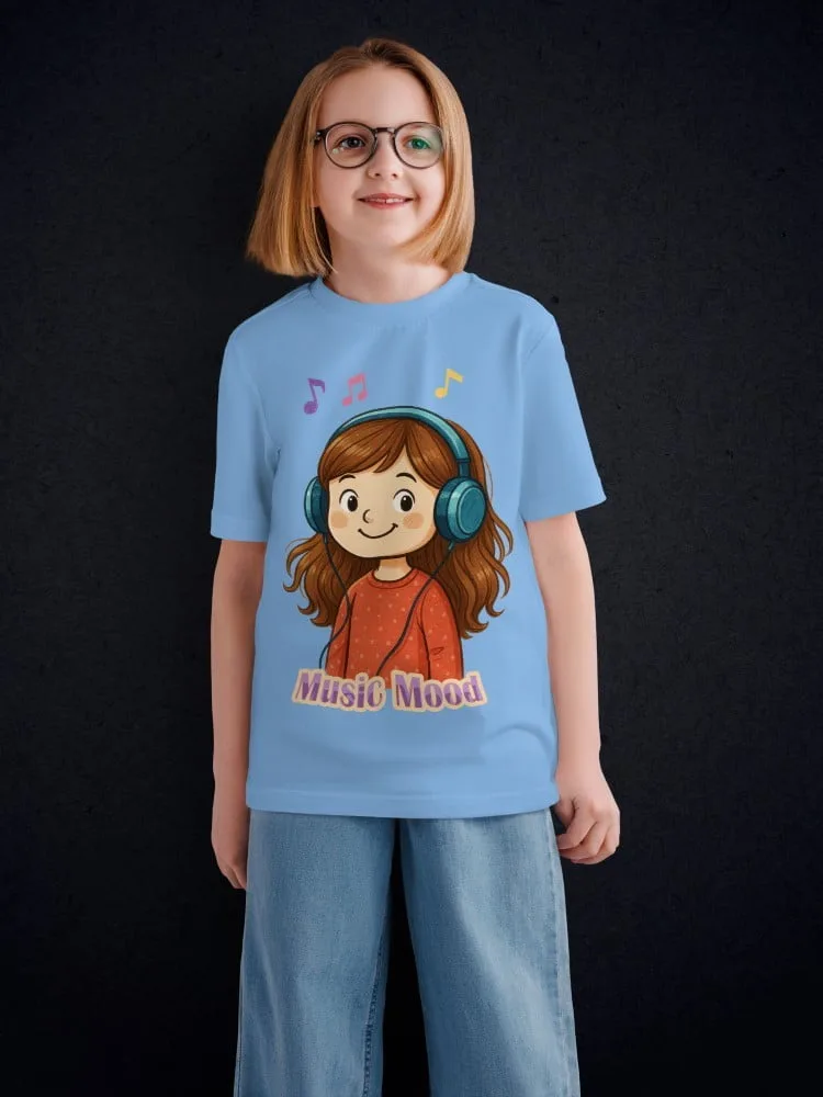 Tshirt For Girls, Tshirt for Girls Music 2-6Y Amazing Fun Tee by LAMBLILY