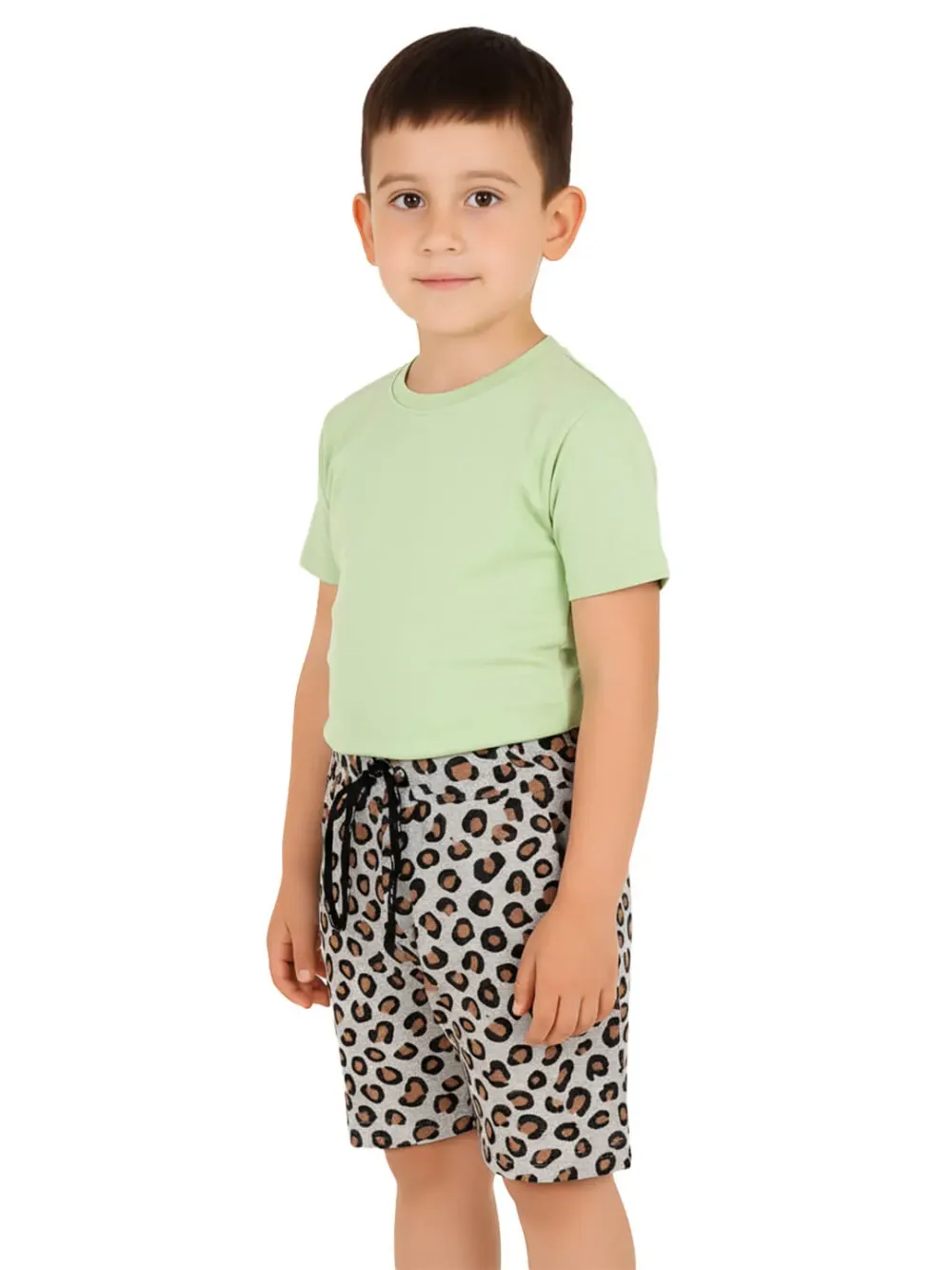 Shorts For Kids, Kids Animal Print Shorts Cute Fun 100% Cotton by LAMBLILY