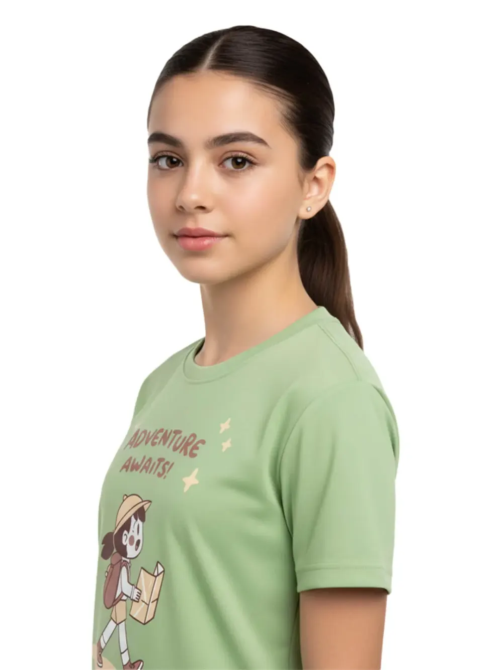 Tshirt for Kids Adventure 2-6Y Amazing Fun Tee, side view