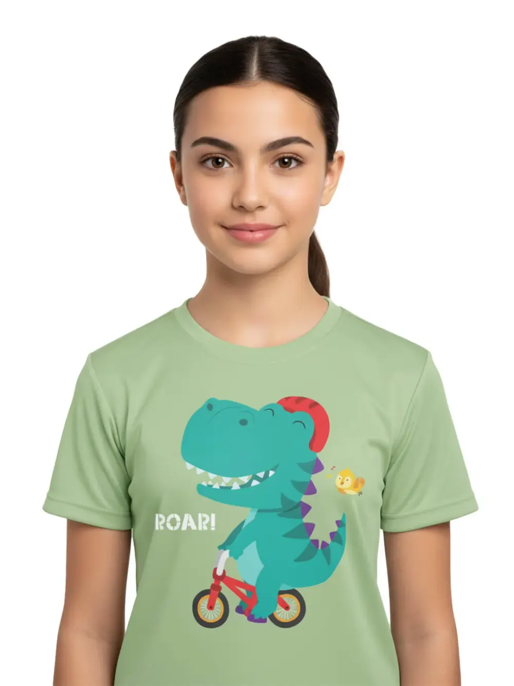 Tshirt for Kids Dinosaur 2-6Y Amazing Fun Tee, full outfit view