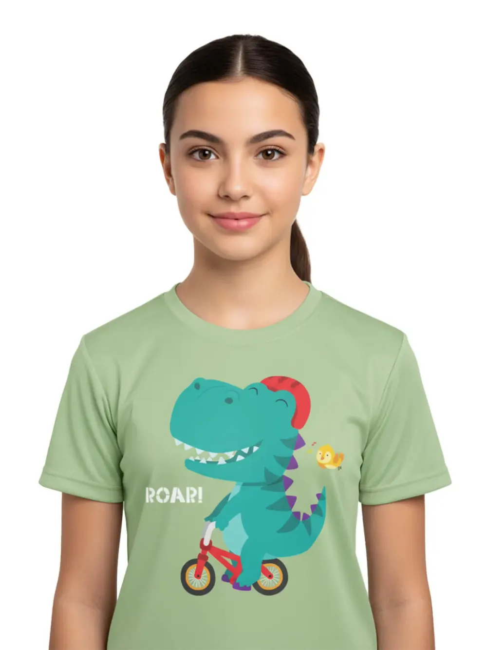 Tshirt for Kids Dinosaur 2-6Y Amazing Fun Tee, back view