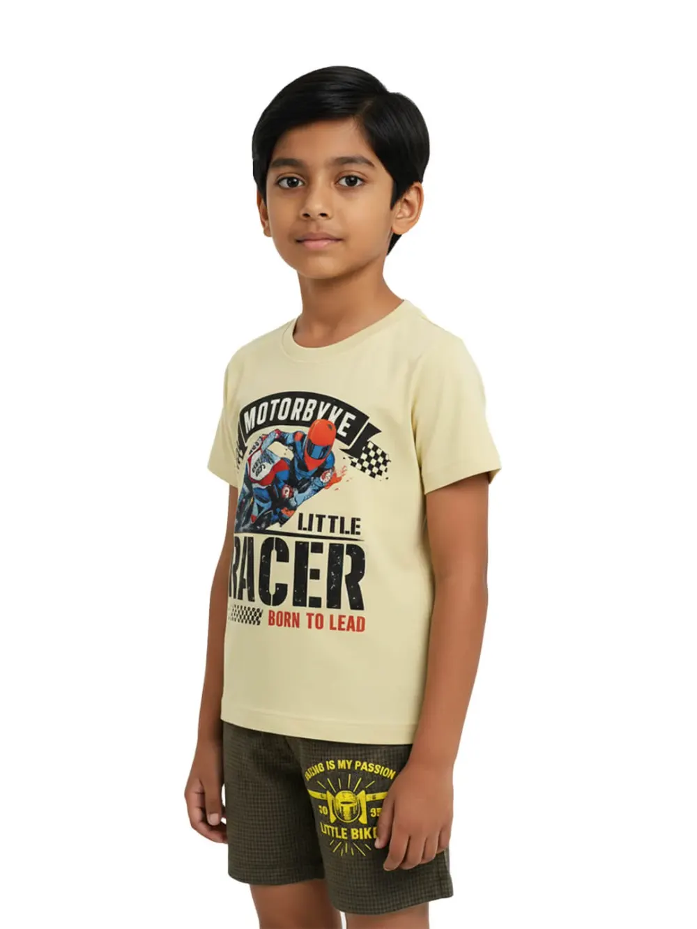 Dress sets for boys - Kids Dress Sets – Kids Clothes for Boys – Shorts for Boys | Racer, close-up detail
