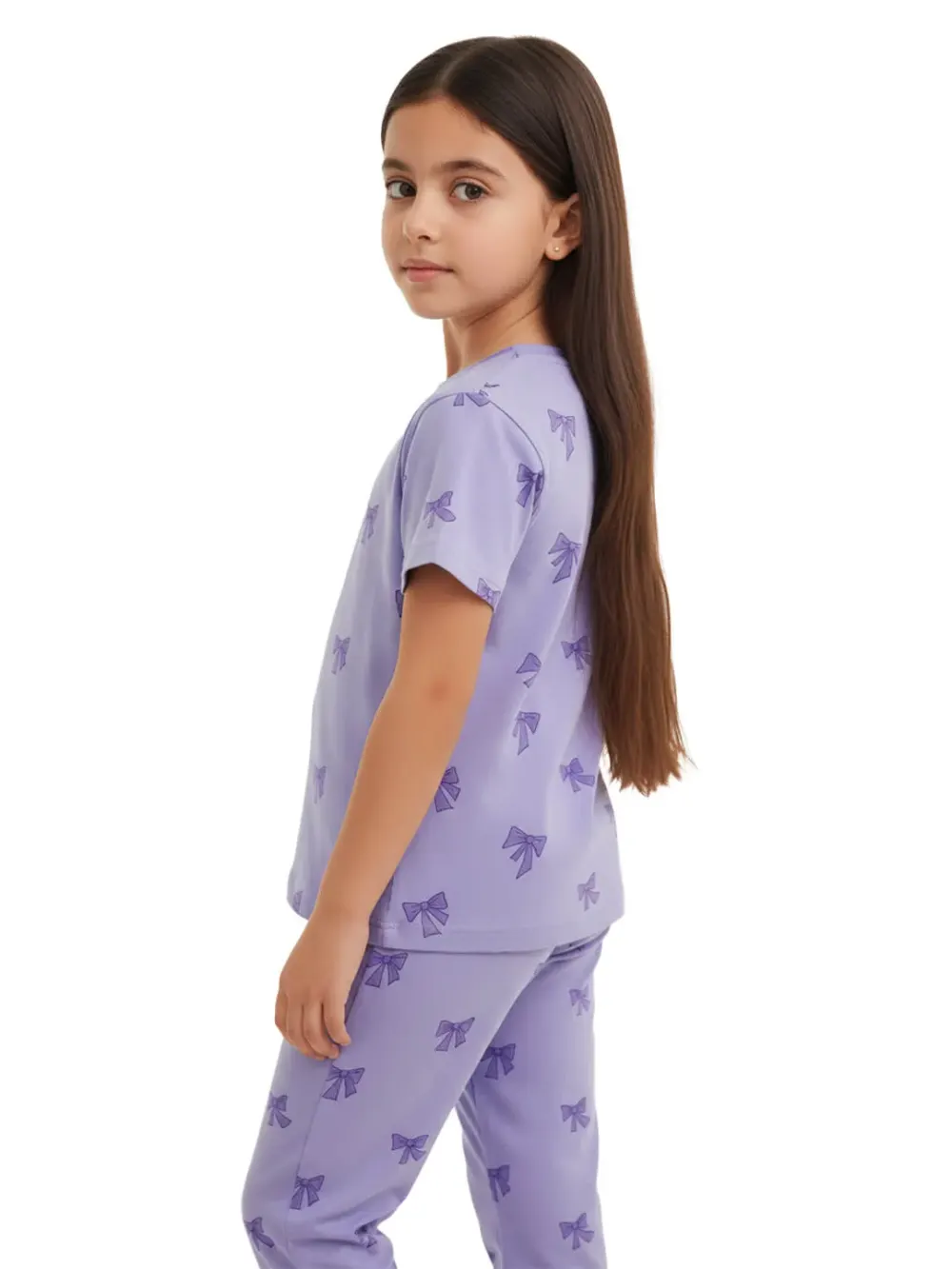 Dress sets for girls - Kids Dress Sets – Kids Clothes for Girls – Shorts for Girls | Bow, close-up detail