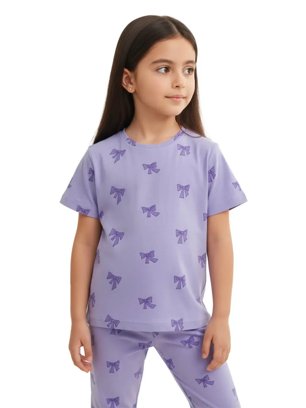 Dress sets for girls - Kids Dress Sets – Kids Clothes for Girls – Shorts for Girls | Bow, back view