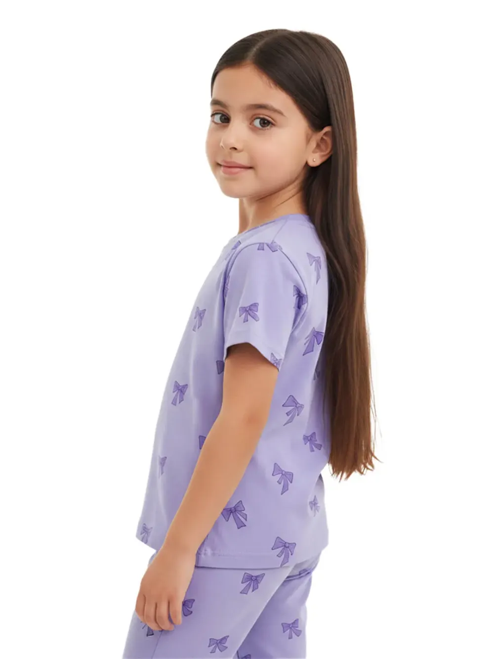 Dress sets for girls - Kids Dress Sets – Kids Clothes for Girls – Shorts for Girls | Bow, full outfit view