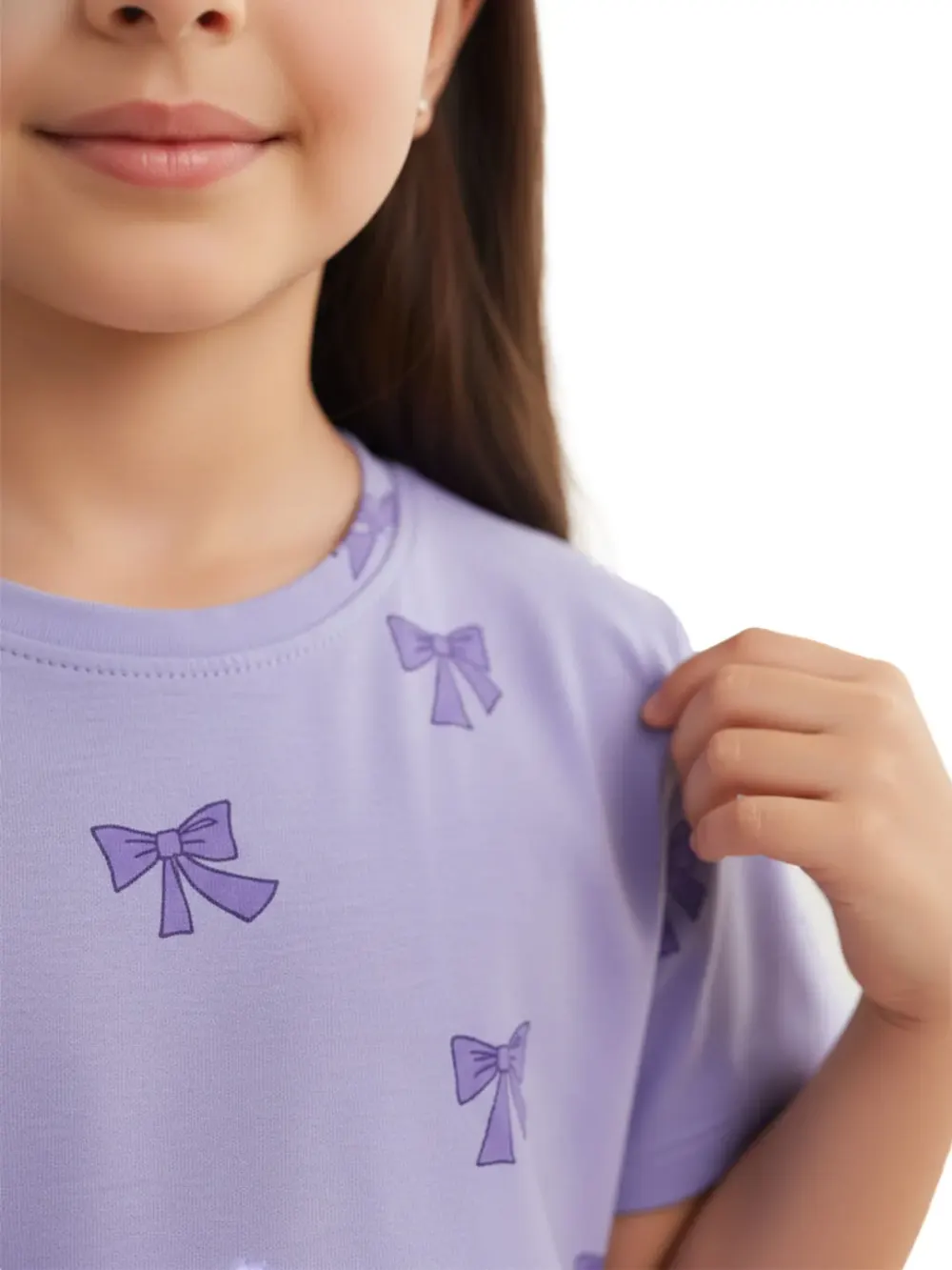 Dress sets for girls - Kids Dress Sets – Kids Clothes for Girls – Shorts for Girls | Bow, fabric detail