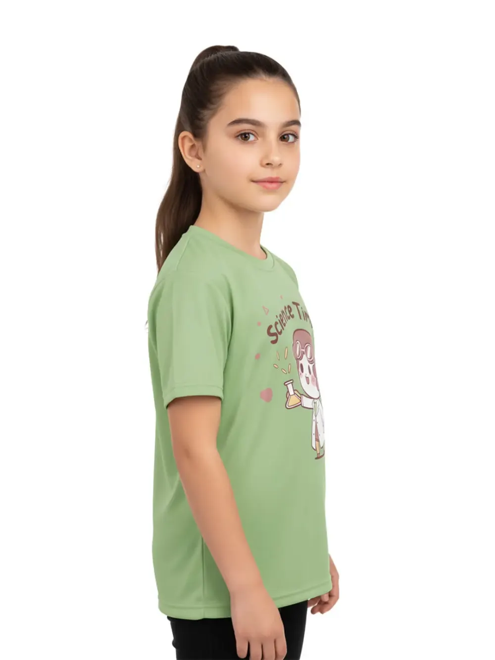 Tshirt for Girls Science 2-6Y Amazing Fun Tee, styled look