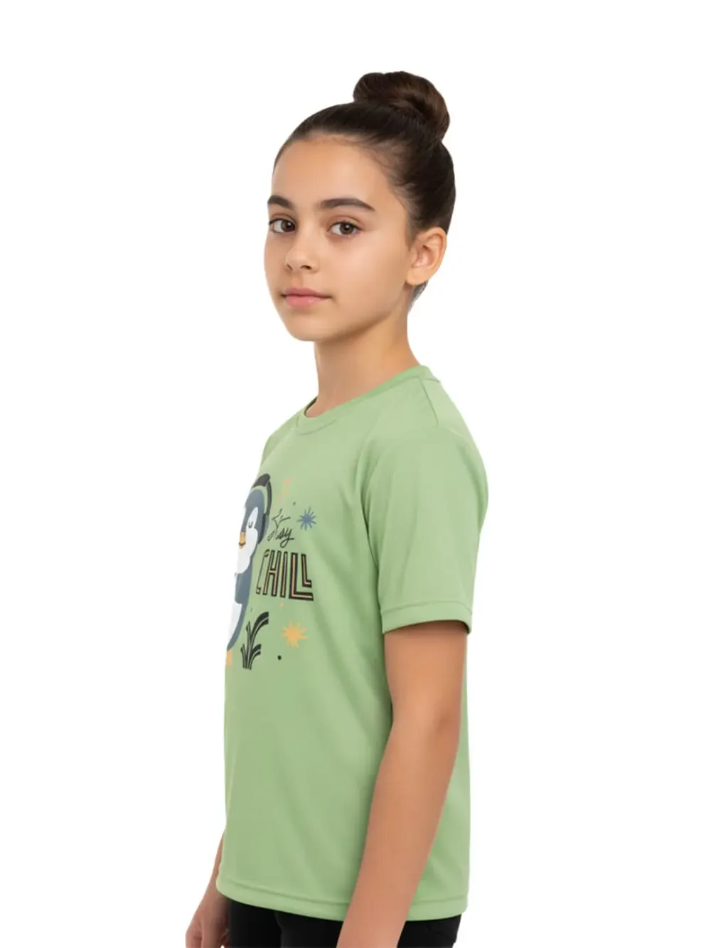 Tshirt for Kids Penguin 2-6Y Amazing Fun Tee, side view