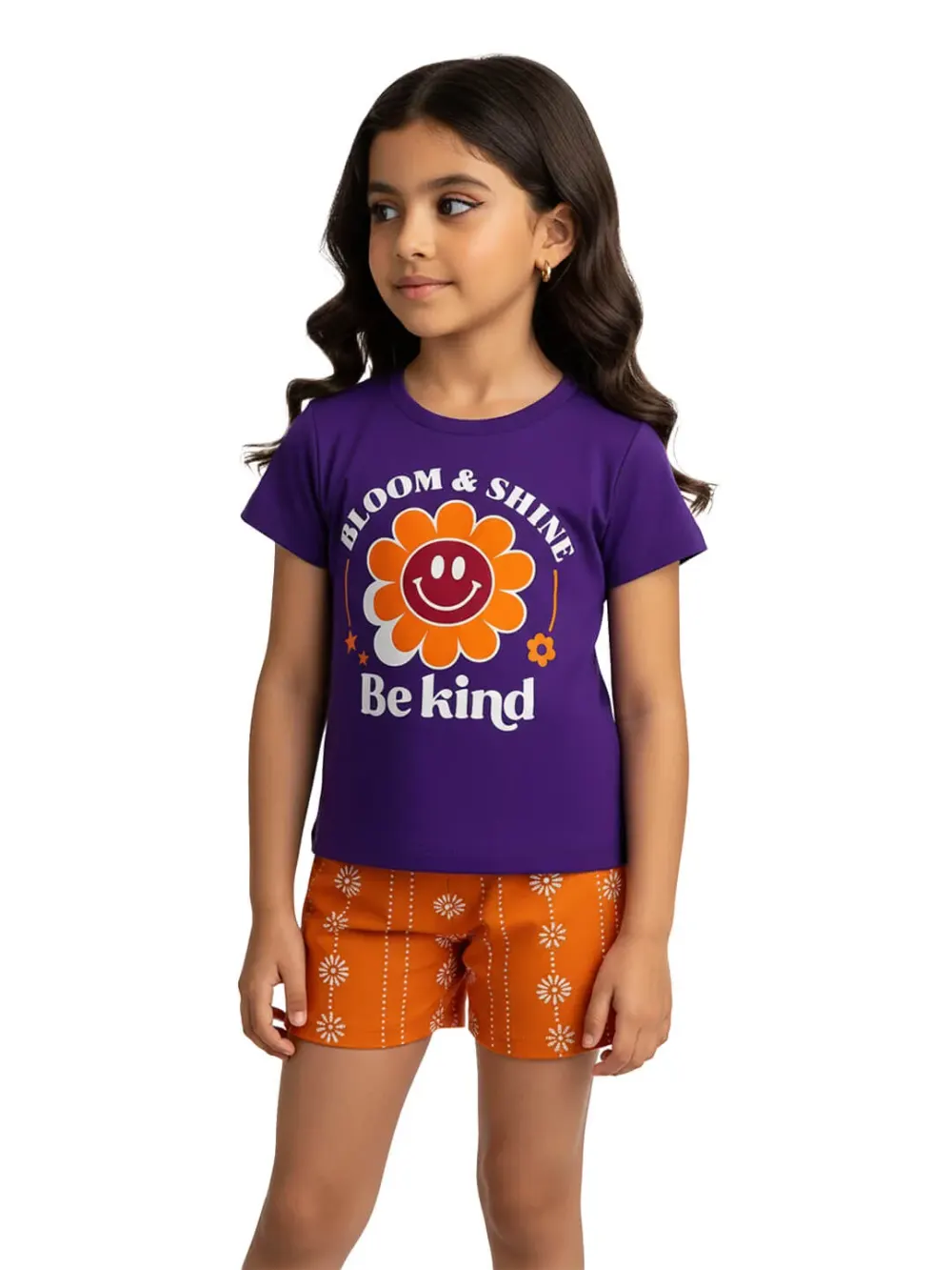 Dress Sets For Girls, Kids Dress Sets – Kids Clothes for Girls – Shorts for Girls | Be Kind by LAMBLILY