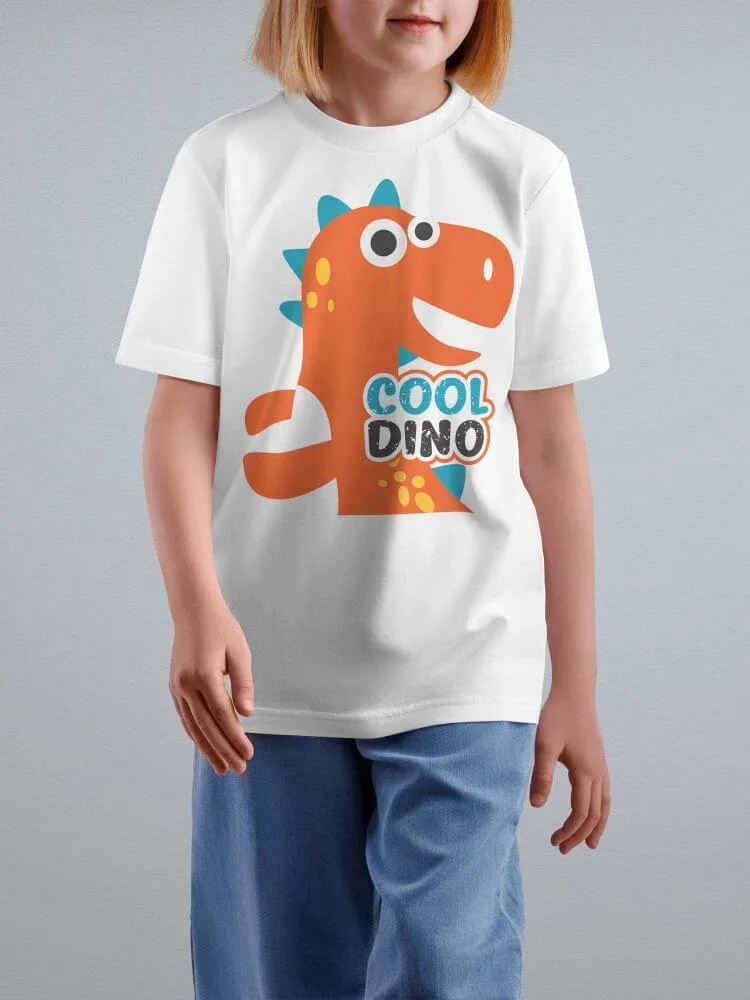 Tshirt For Kids, Tshirt for Kids Cool Dino 2-6Y Amazing Fun Tee by LAMBLILY