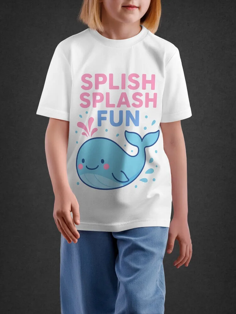 Tshirt For Kids, Tshirt for Kids Whale 2-6Y Amazing Fun Tee by LAMBLILY