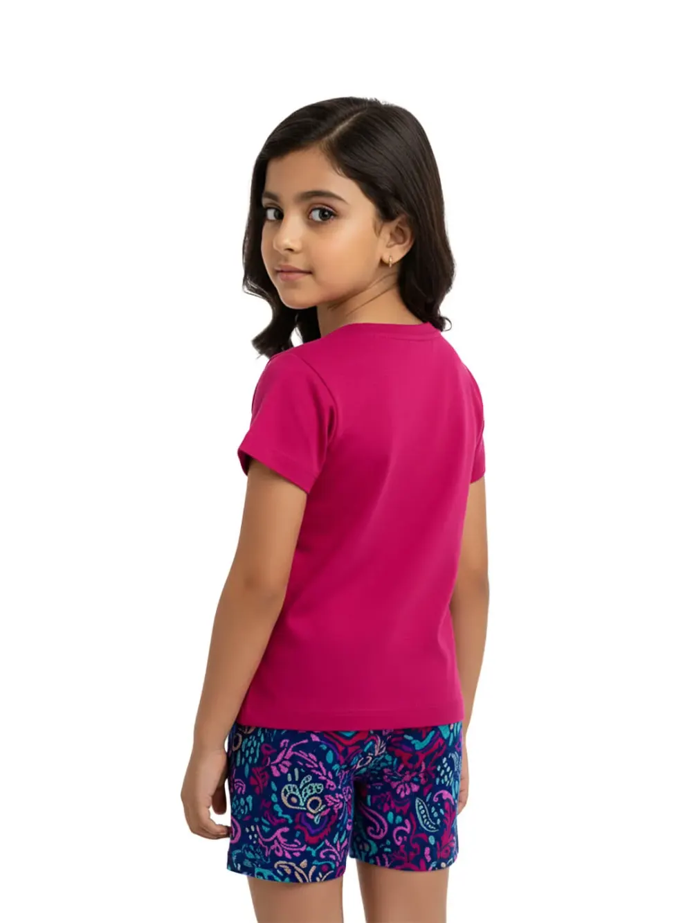 Dress sets for girls - Kids Dress Sets – Kids Clothes for Girls – Shorts for Girls | Dreamer, full outfit view