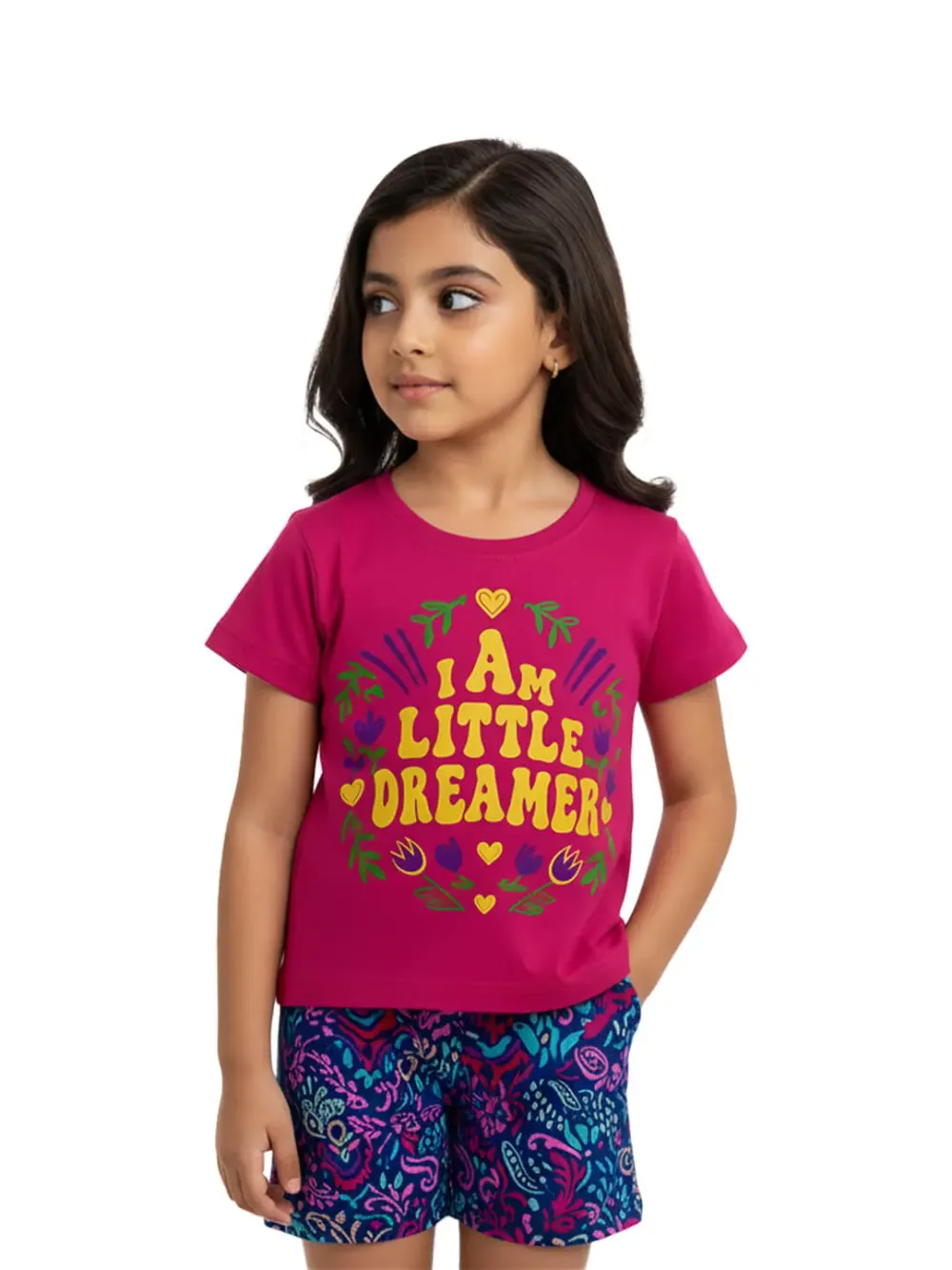 Dress Sets For Girls, Kids Dress Sets – Kids Clothes for Girls – Shorts for Girls | Dreamer by LAMBLILY