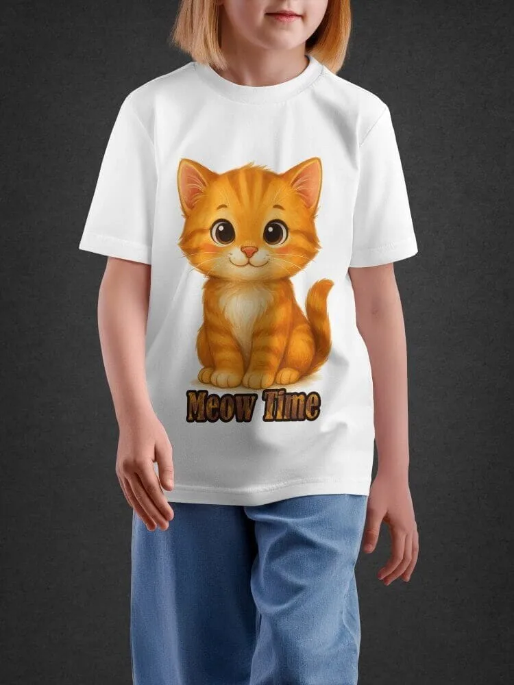 Tshirt For Kids, Tshirt for Kids Cute Cat 2-6Y Amazing Fun Tee by LAMBLILY
