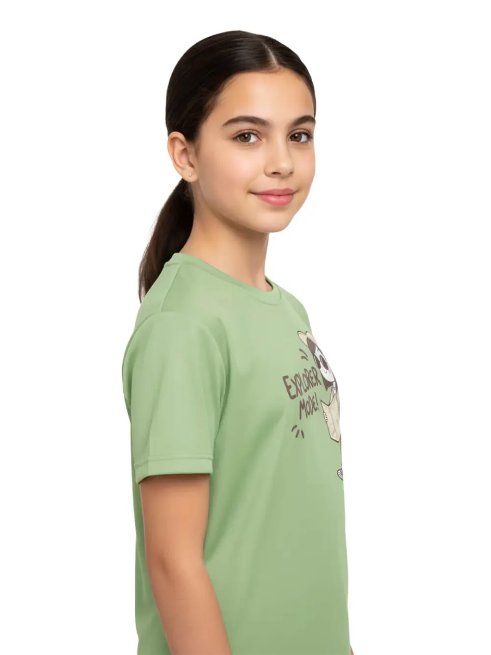 Tshirt for Girls Explorer 2-6Y Amazing Fun Tee, styled look