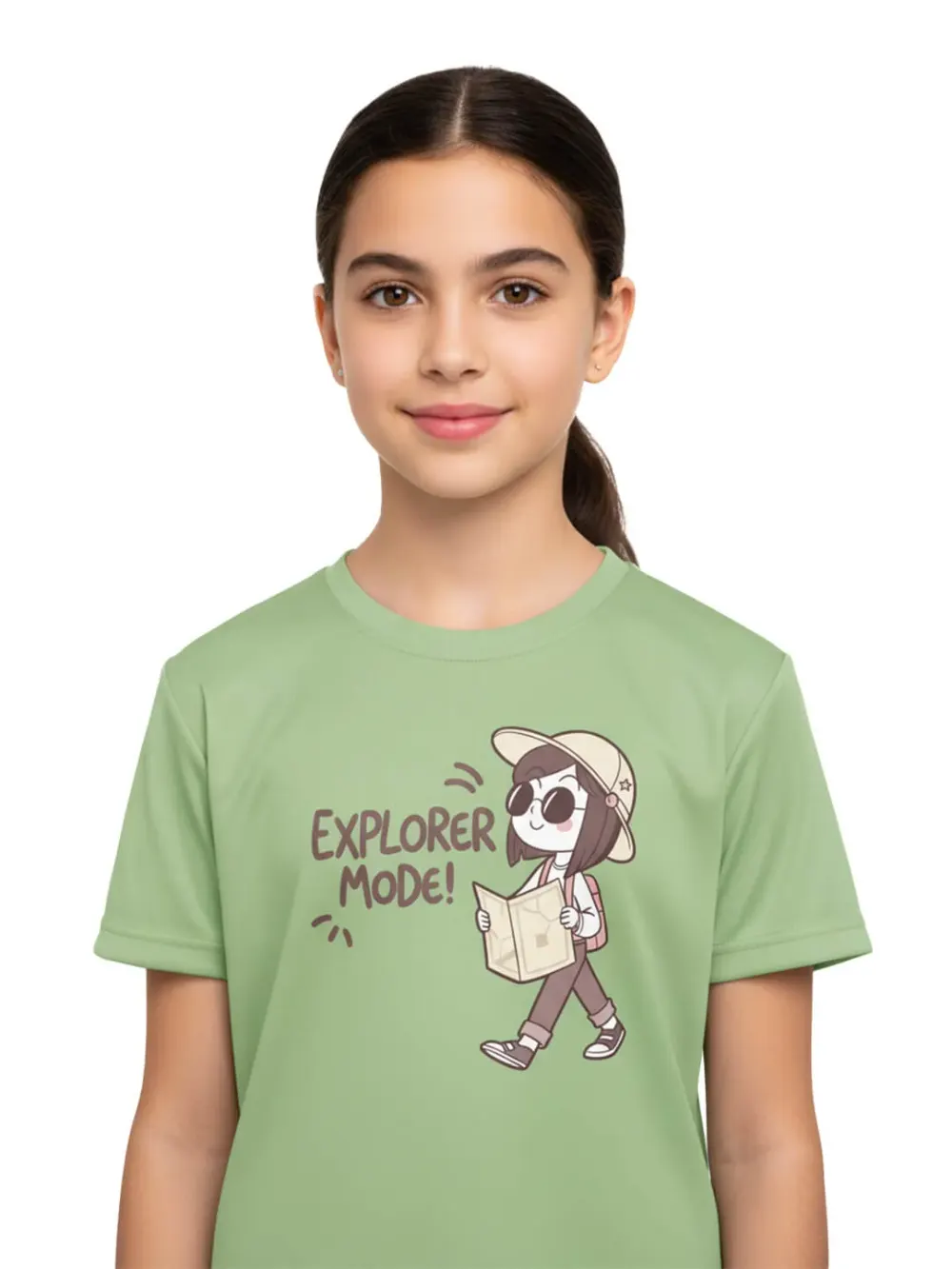 Tshirt for Girls Explorer 2-6Y Amazing Fun Tee, styled look